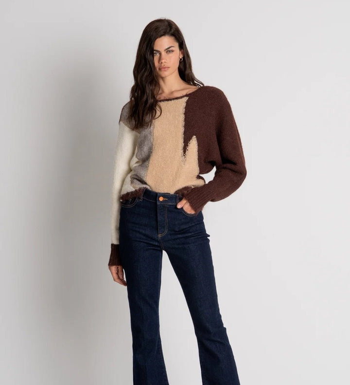 Boat neck Sweater - Fracomina - Orchid Boutique