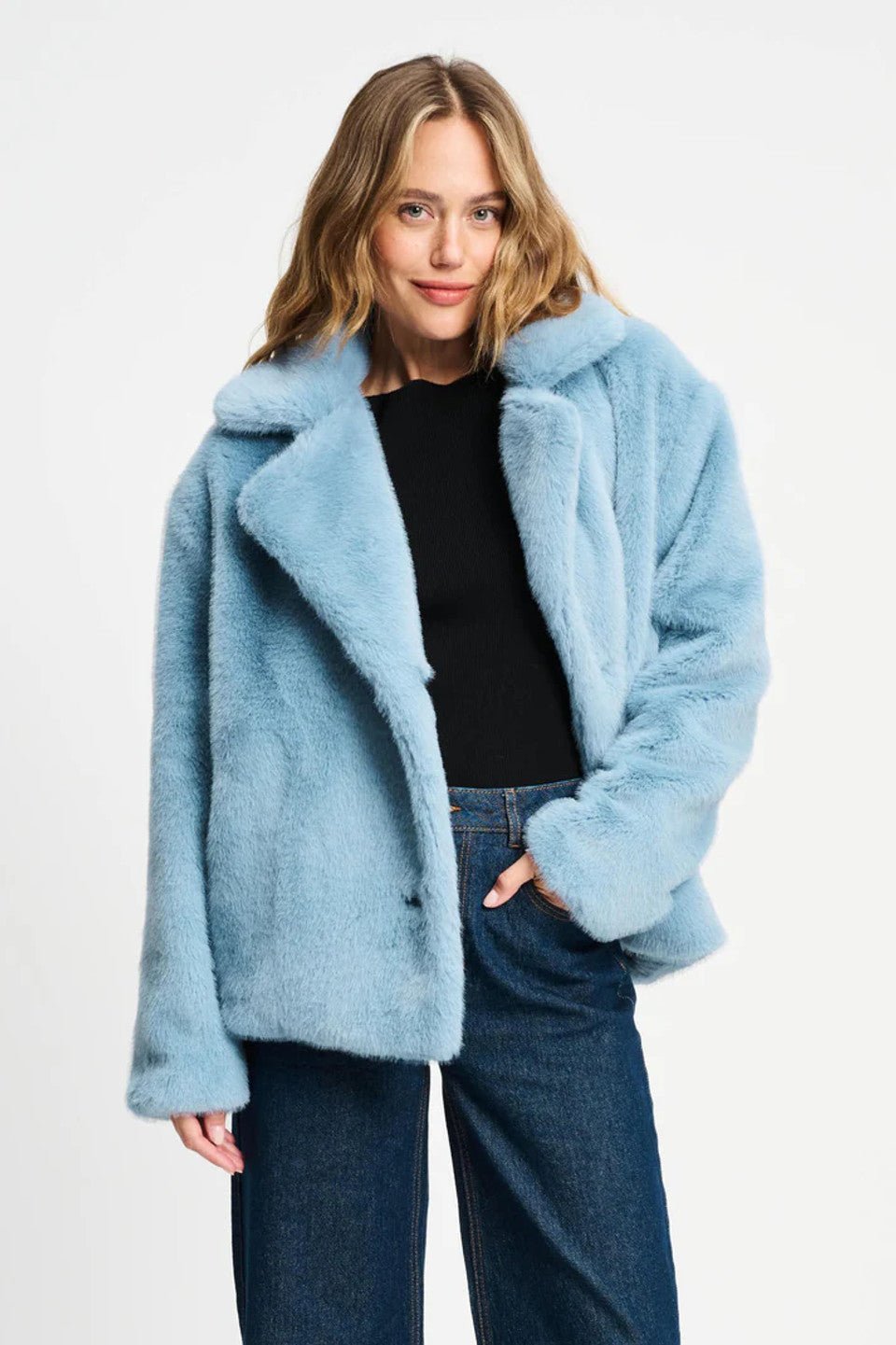 Misty Fur Coat - POM Amsterdam - Orchid Boutique