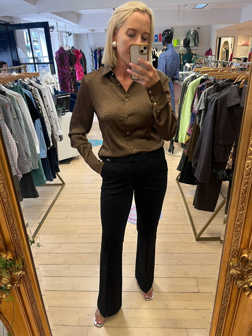 Bootcut Black - Fracomina - Orchid Boutique