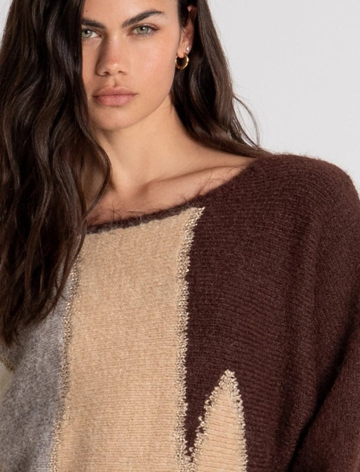 Boat neck Sweater - Fracomina - Orchid Boutique