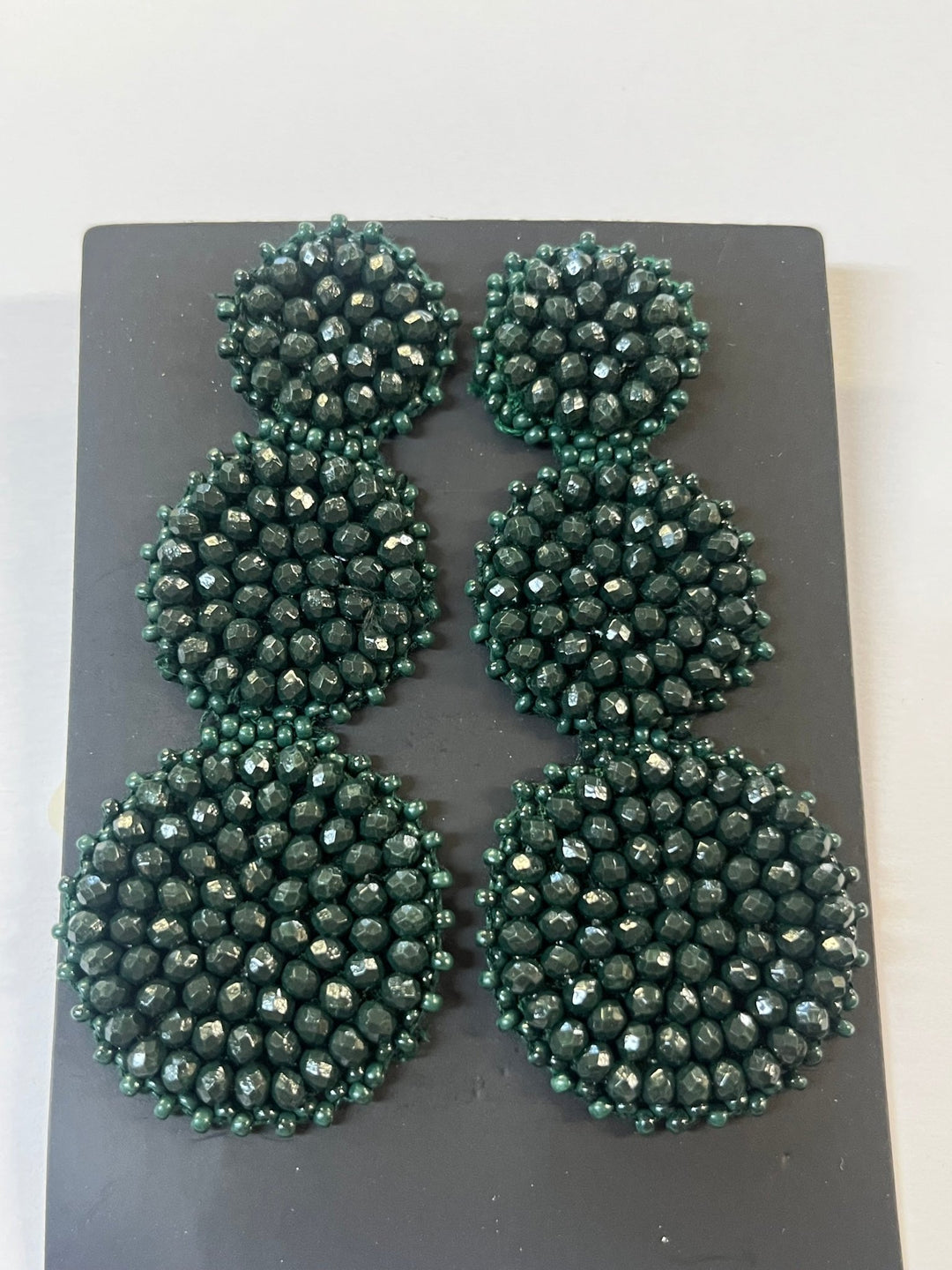Emerald Green Tripple Circle - Orchid Boutique - Orchid Boutique