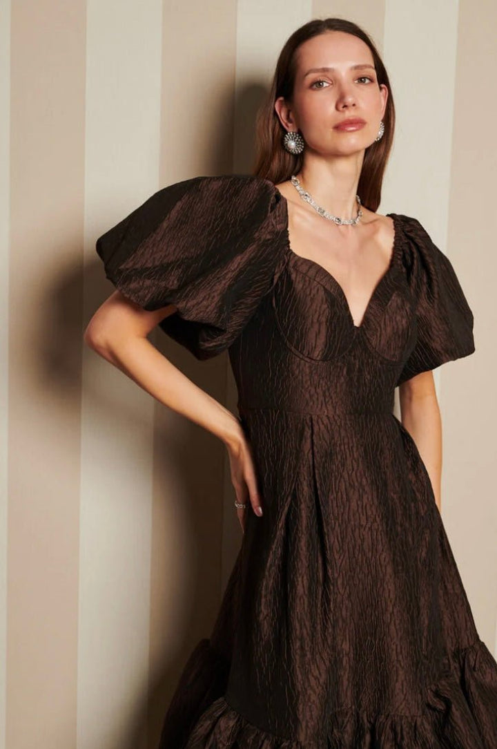 DREAM Antiques Jacquard Midi Dress - Sister Jane - Orchid Boutique