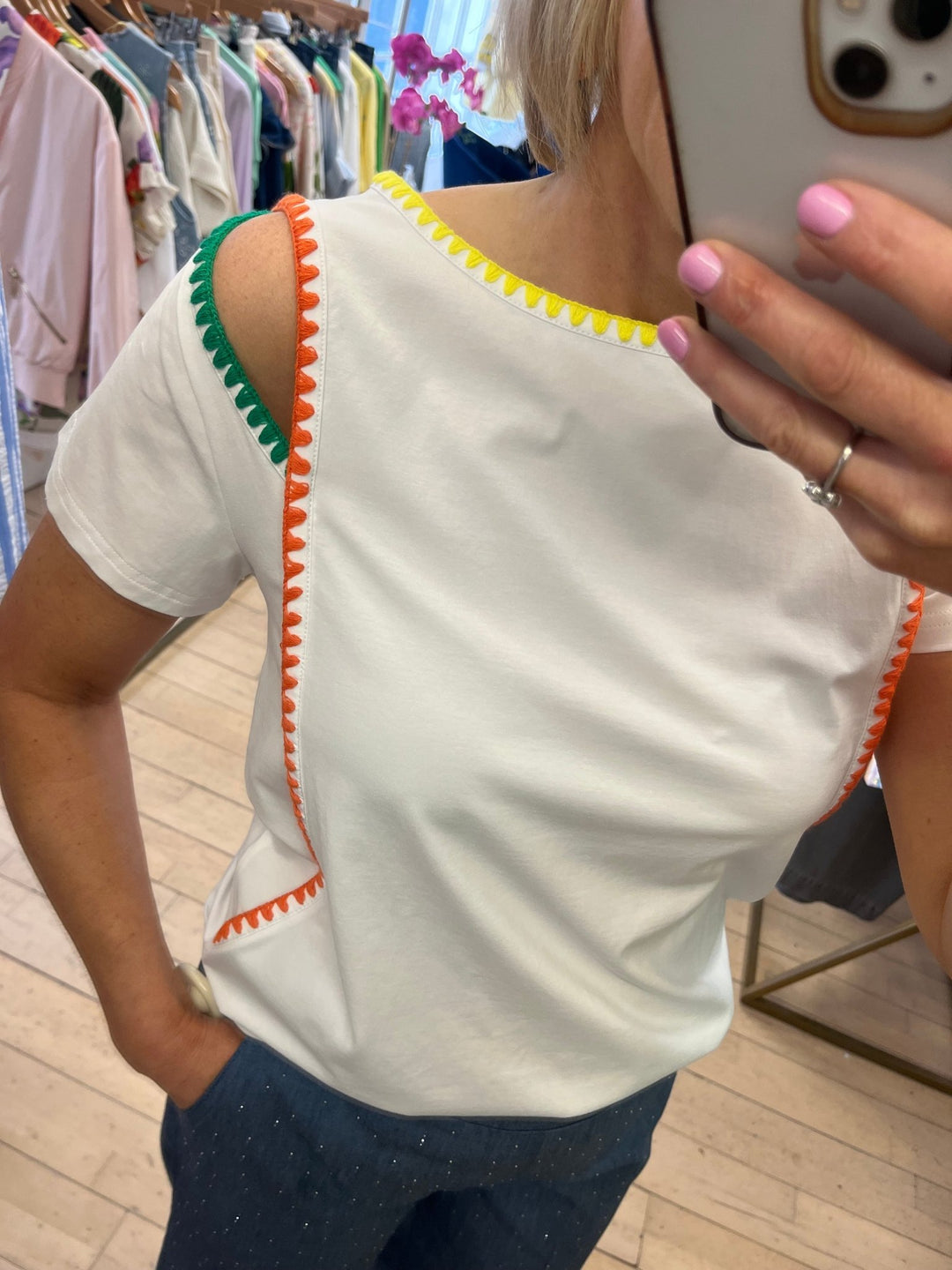 Bianco Tee - Zoe - Orchid Boutique