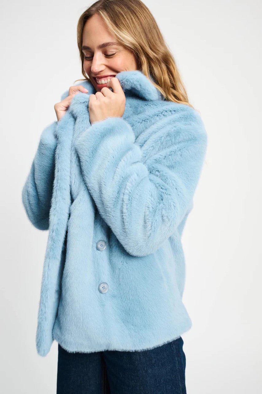 Misty Fur Coat - POM Amsterdam - Orchid Boutique