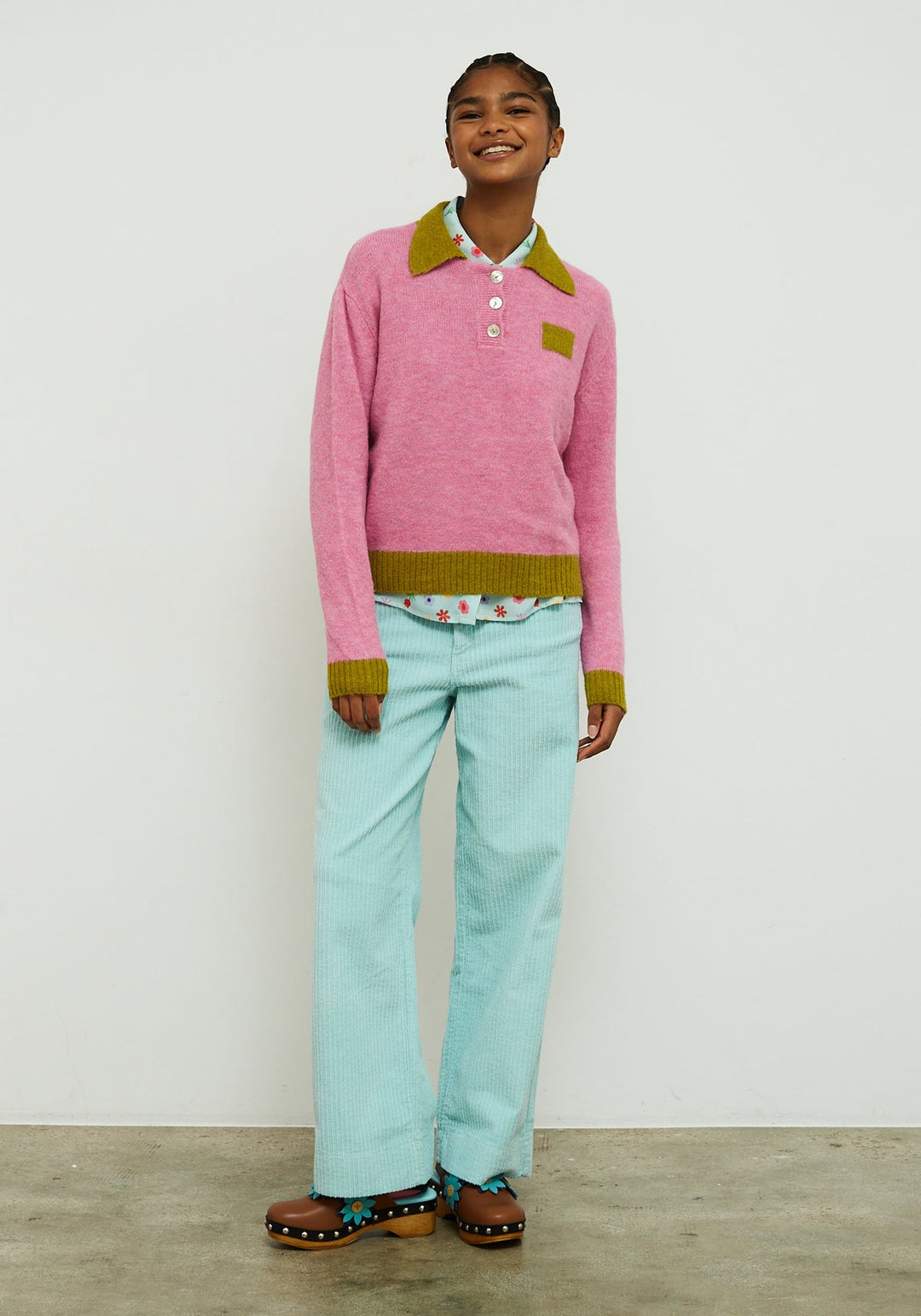 Aqua Pants - Dr.Bloom - Orchid Boutique