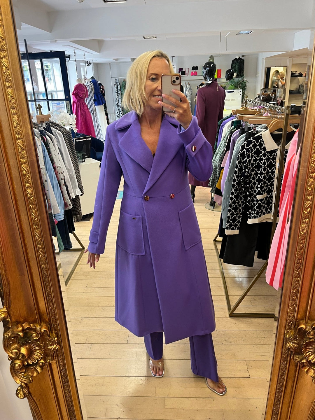 Fracomina Coat - Fracomina - Orchid Boutique