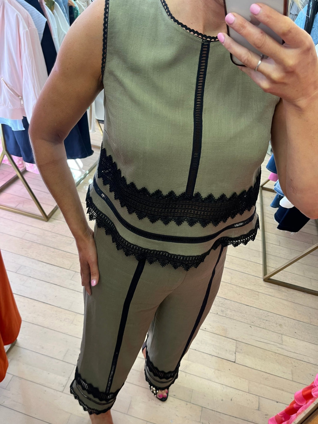Lyn Khaki - Arggido - Orchid Boutique
