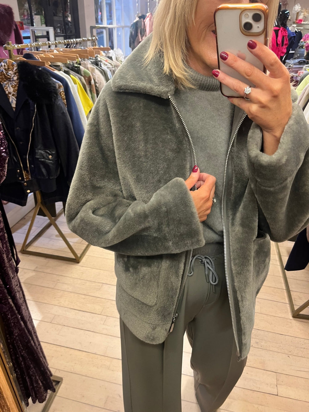 Fresa Olive Reversible - Marella - Orchid Boutique