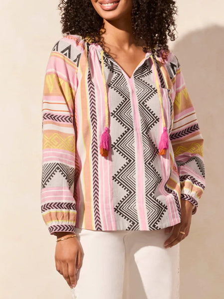 Flamingo Blouse