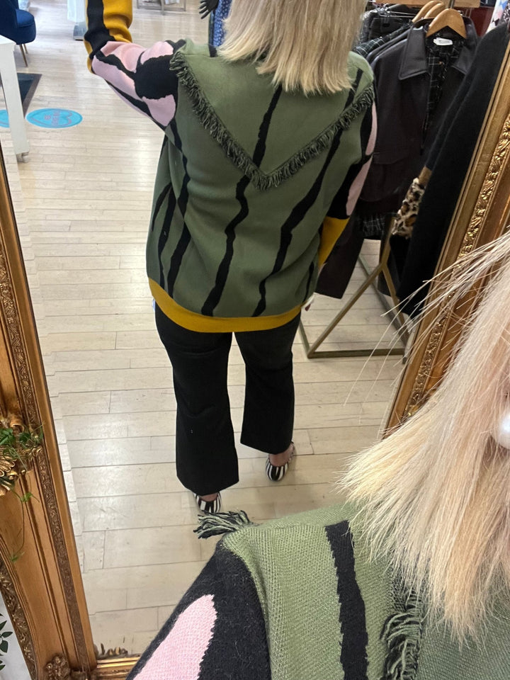 Militare Cardigan - Zoe - Orchid Boutique