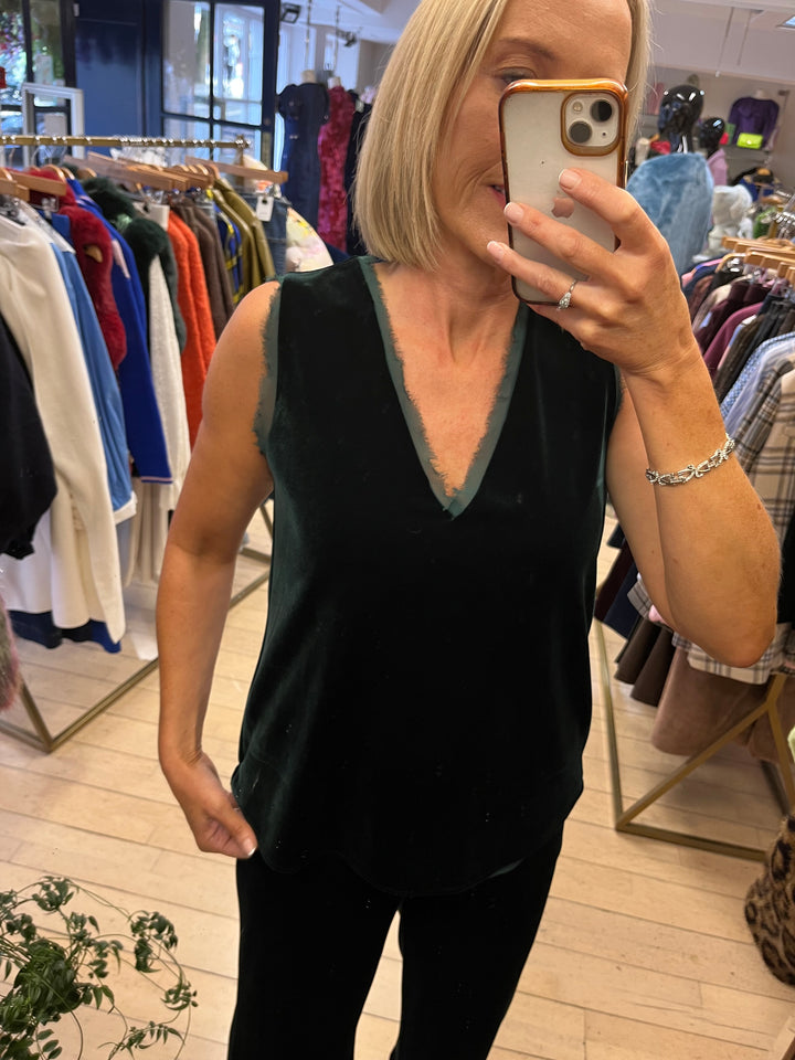 Victoria Velvet Top