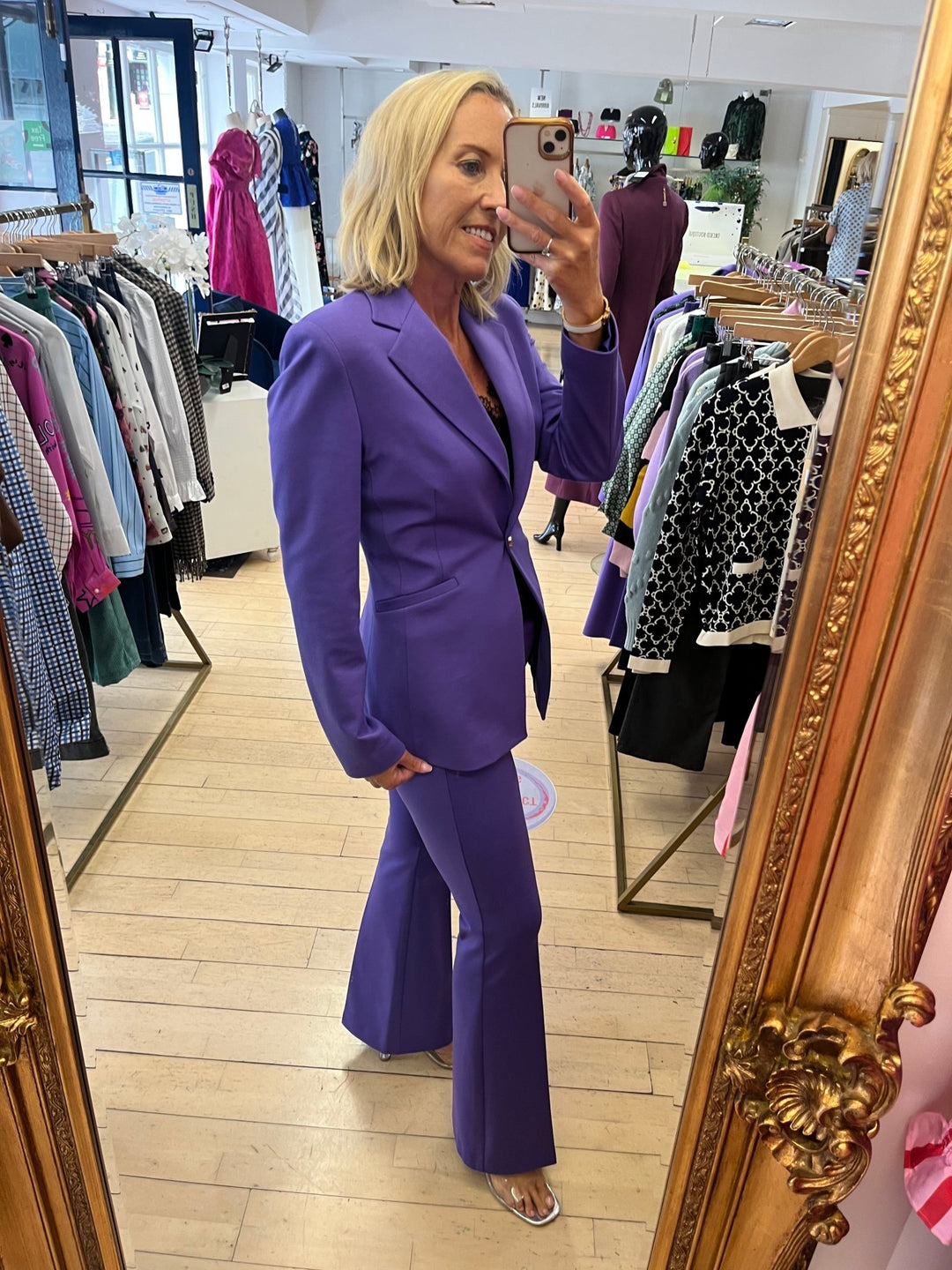 Glicine Blazer - Fracomina - Orchid Boutique