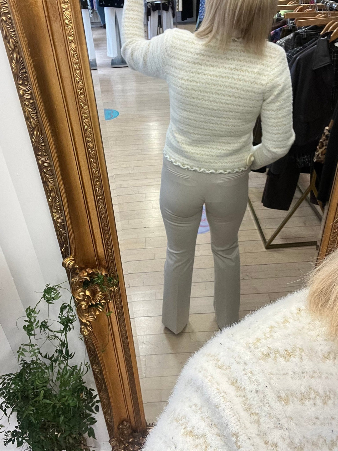 Bootcut Antique White - Fracomina - Orchid Boutique
