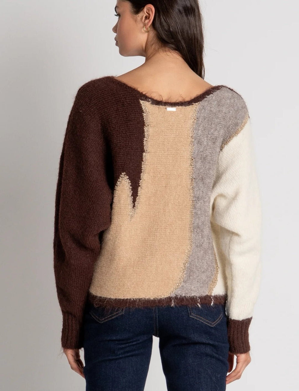 Boat neck Sweater - Fracomina - Orchid Boutique