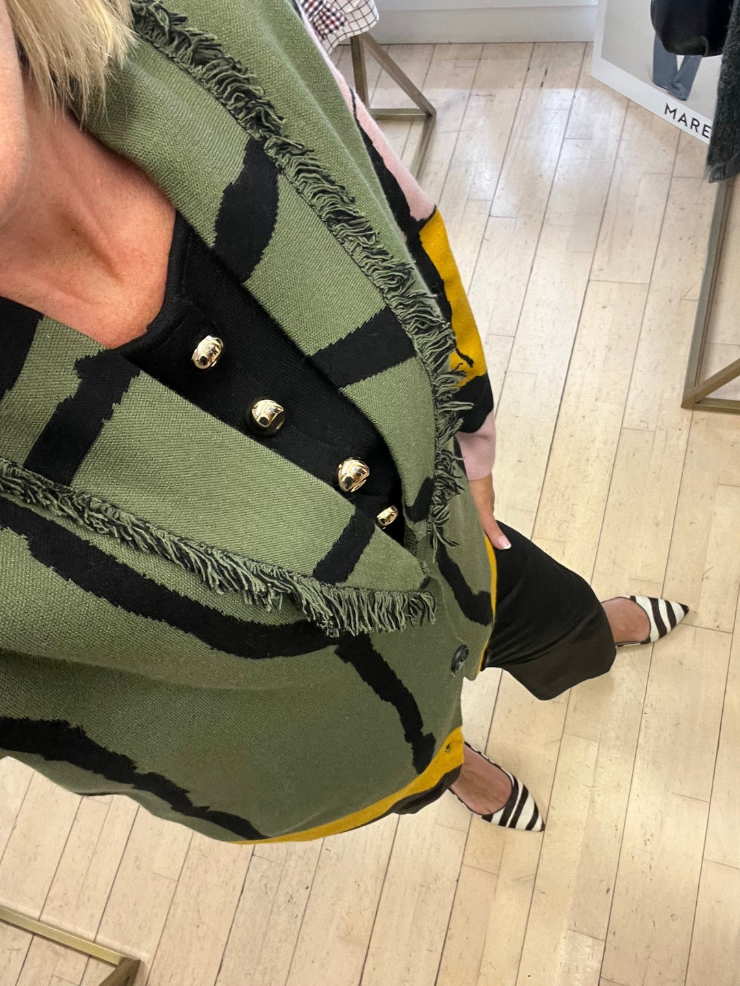Militare Cardigan - Zoe - Orchid Boutique