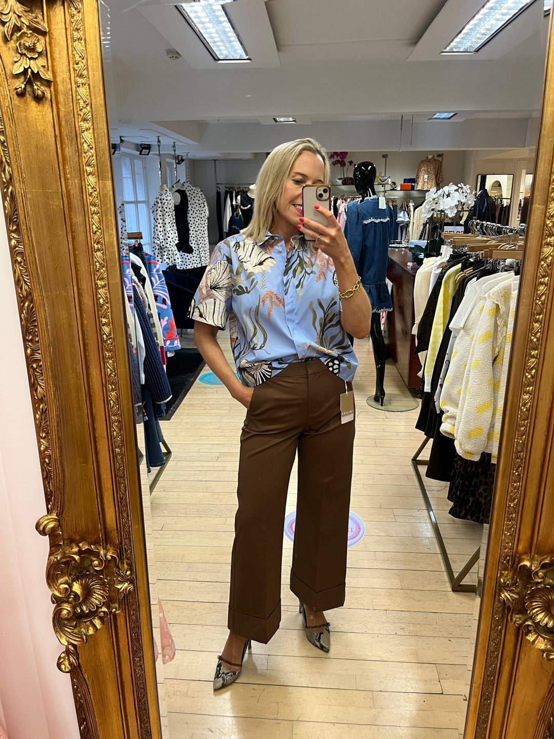Scacco Brown - Marella - Orchid Boutique