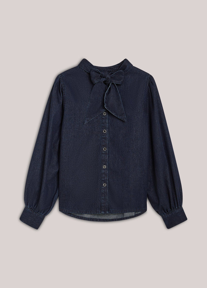 Debbie Denim Shirt - Summum - Orchid Boutique