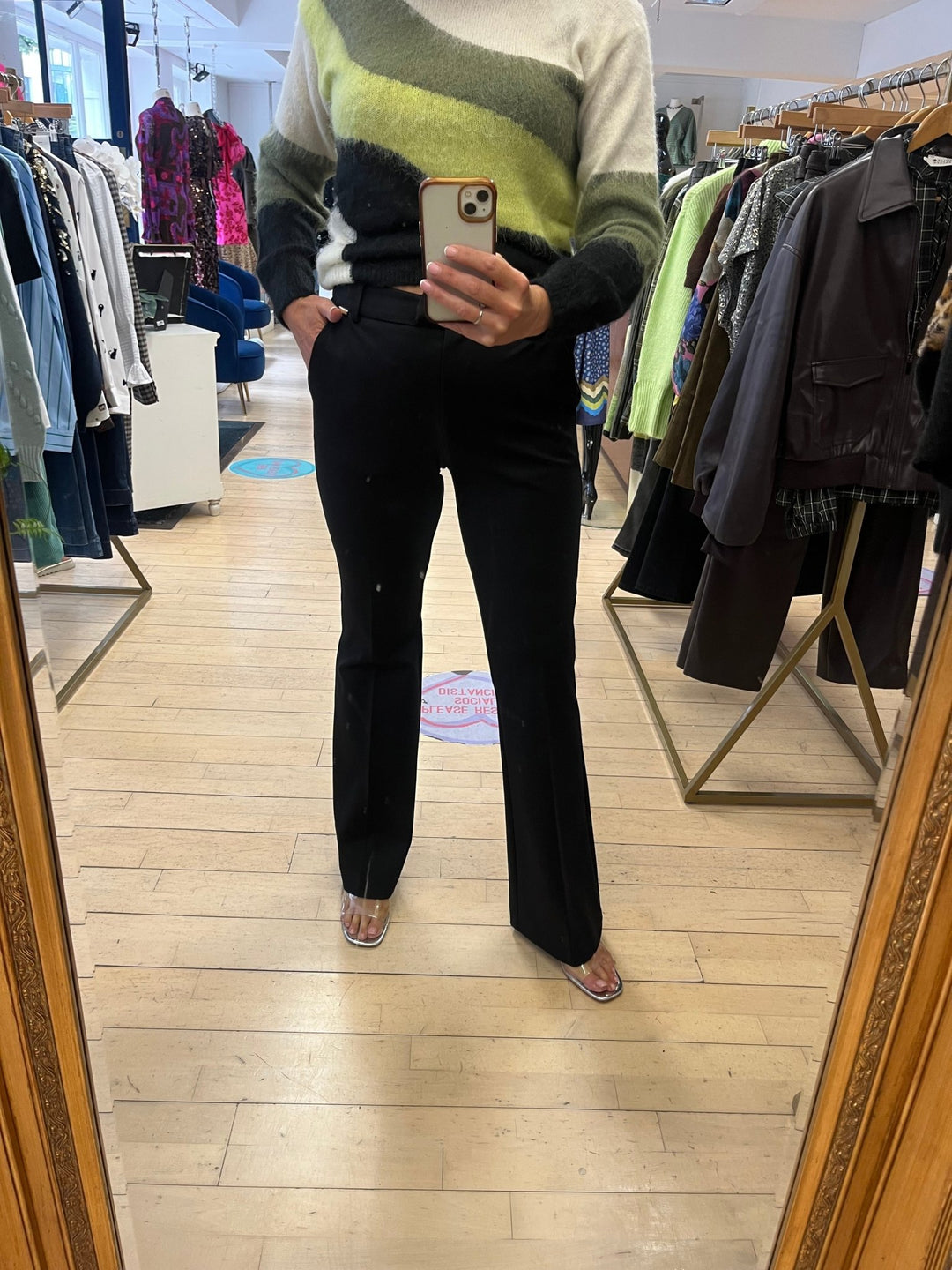 Bootcut Black - Fracomina - Orchid Boutique
