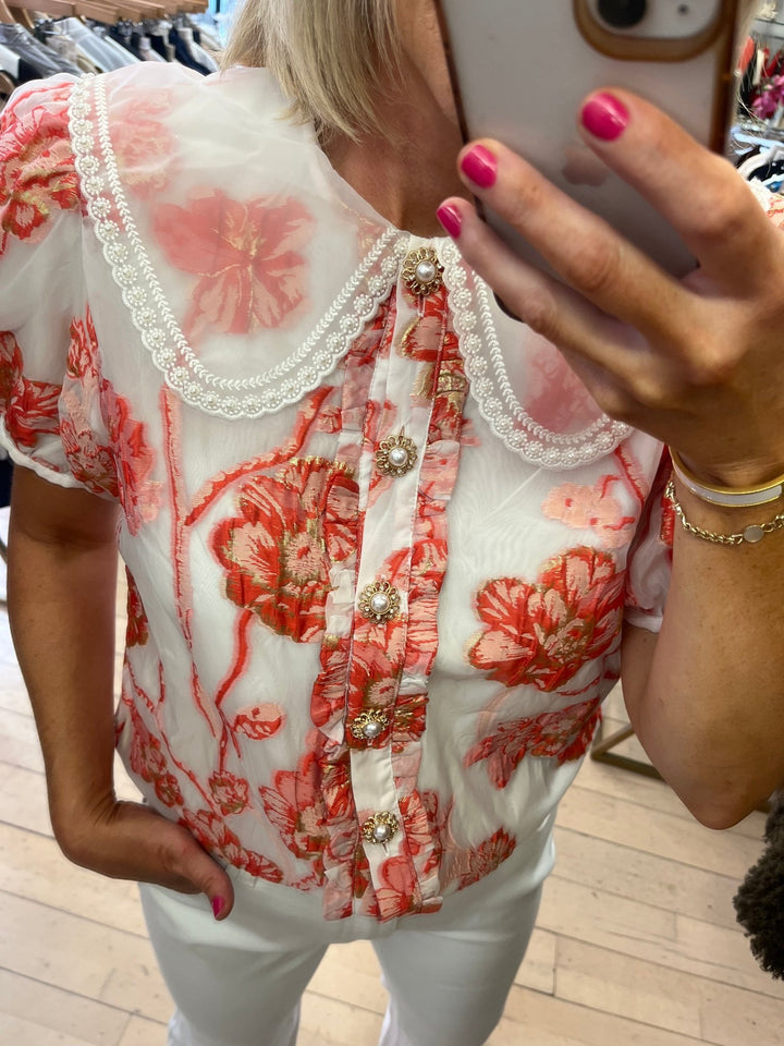 Willa Jacquard Blouse - Sister Jane - Orchid Boutique