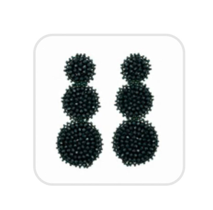 Emerald Green Tripple Circle - Orchid Boutique - Orchid Boutique