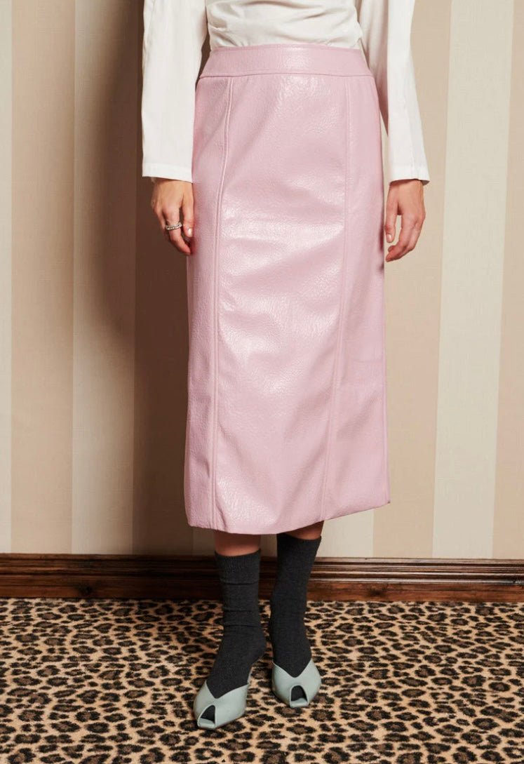 DREAM Rose - Spun PU Midi Skirt - Sister Jane - Orchid Boutique