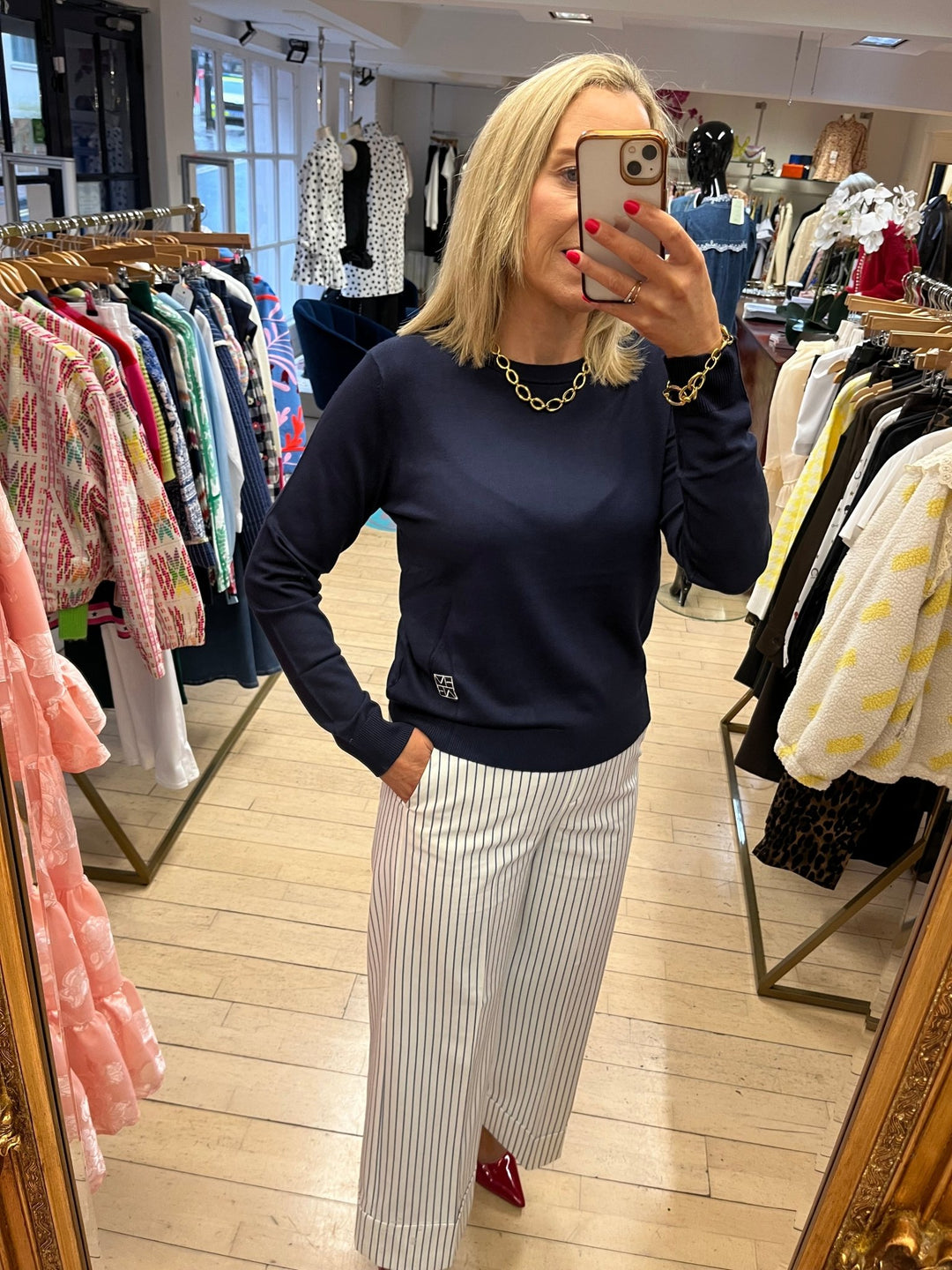 Scacco Stripe - Marella - Orchid Boutique