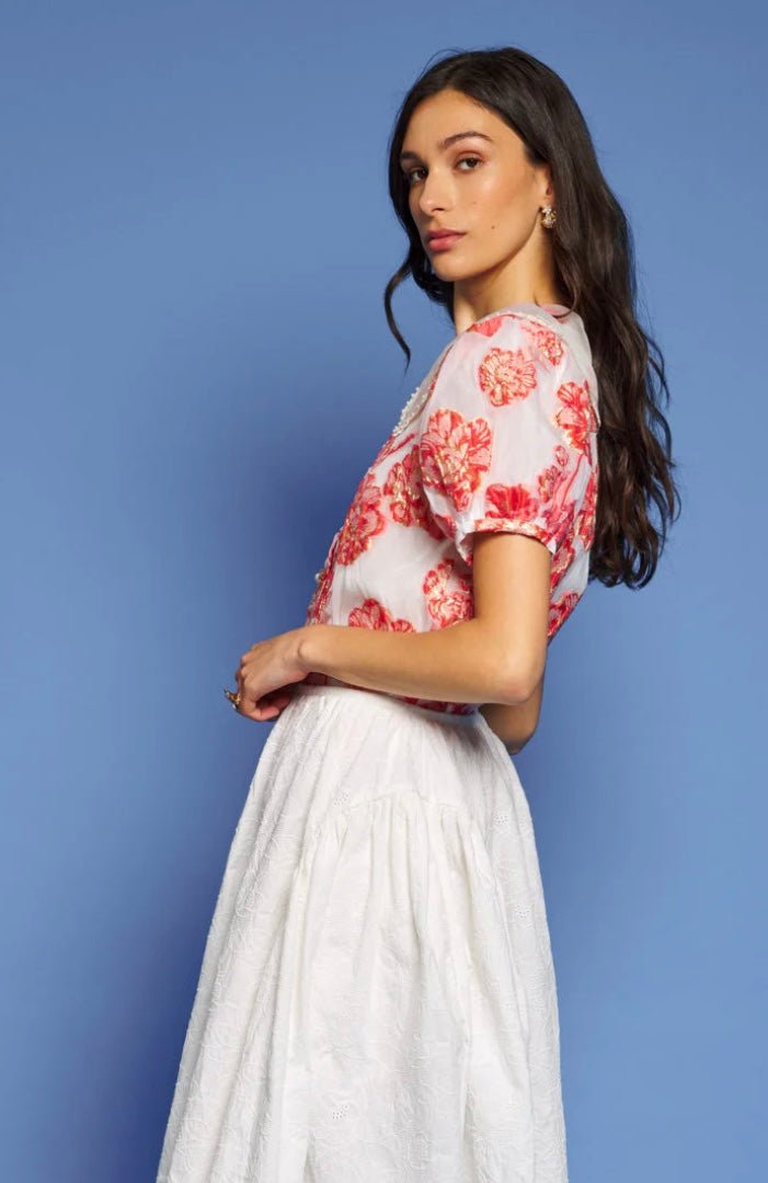 Willa Jacquard Blouse - Sister Jane - Orchid Boutique
