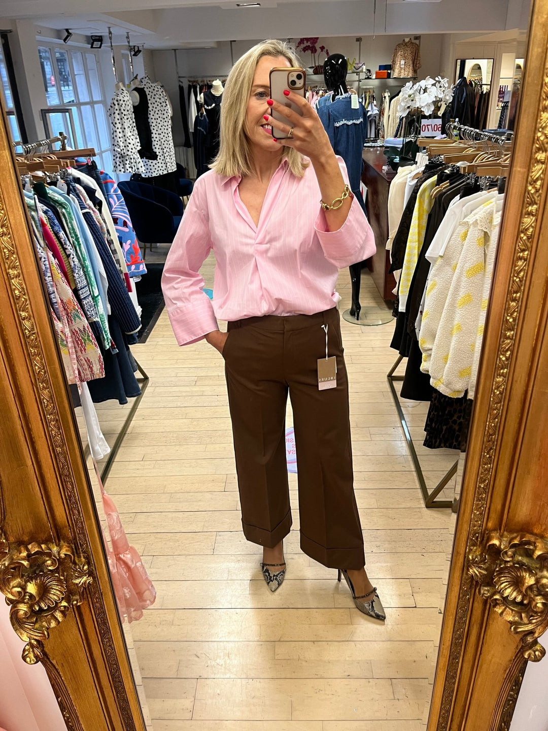 Scacco Brown - Marella - Orchid Boutique