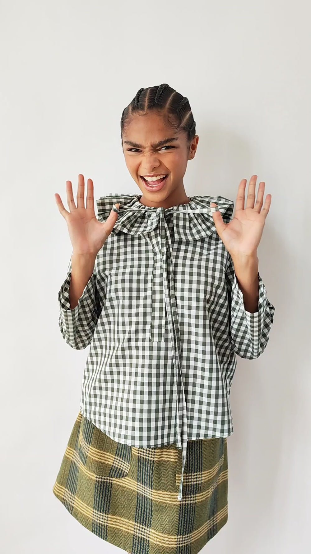 Heidi Khaki Shirt - Dr.Bloom - Orchid Boutique