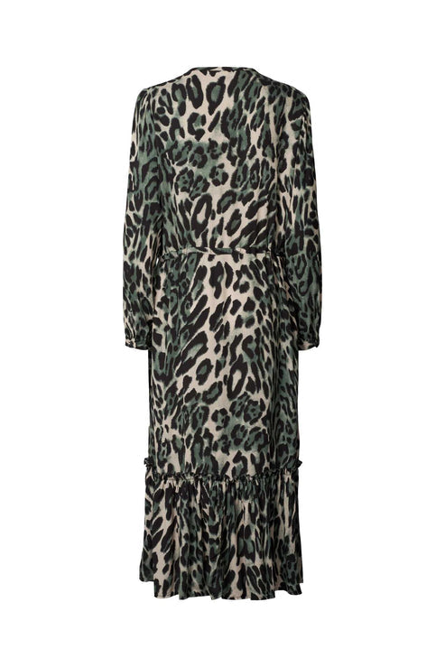 Anastacia Dress - Leopard Print