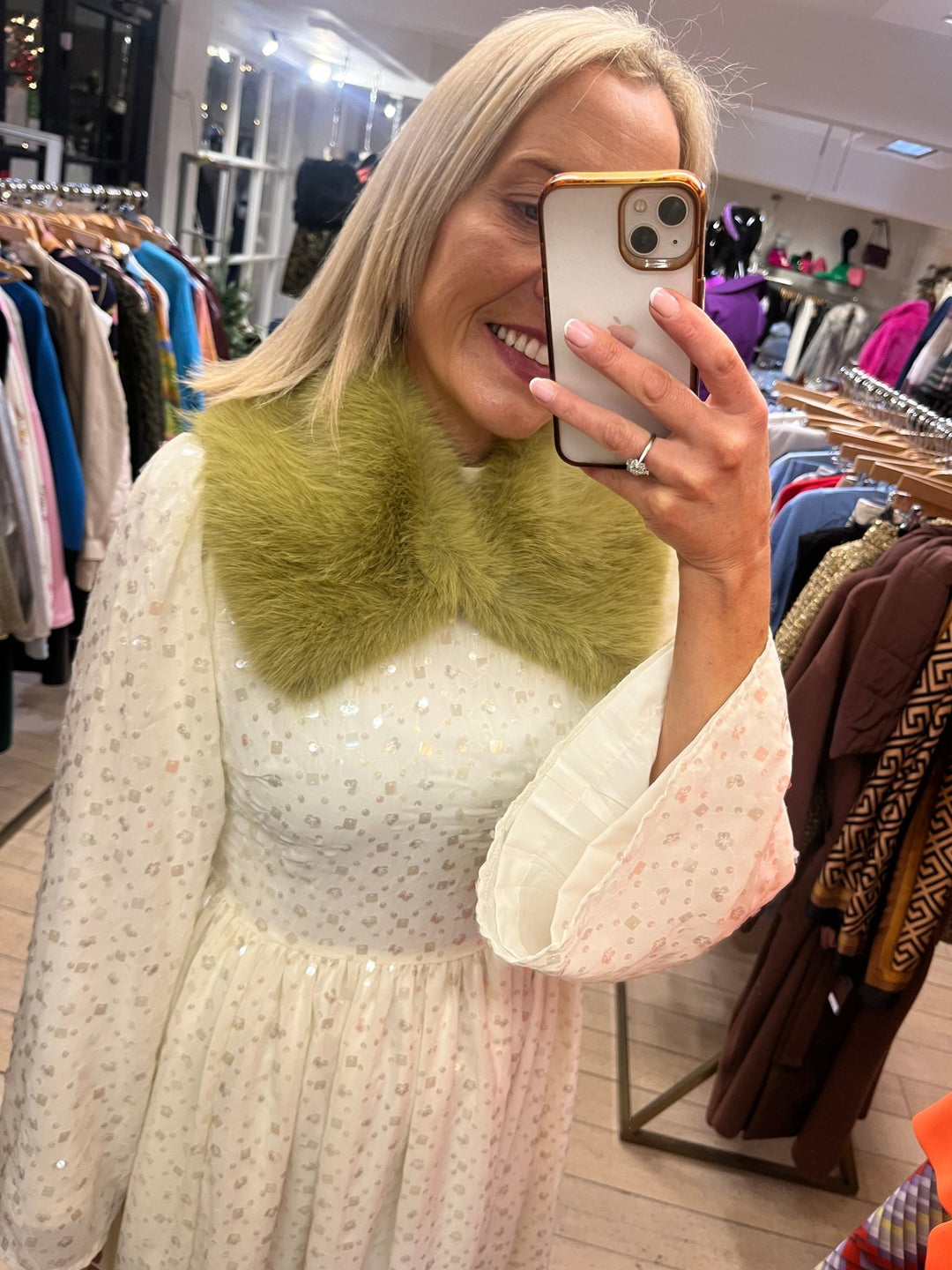 Catania Collar Lime - iblues - Orchid Boutique