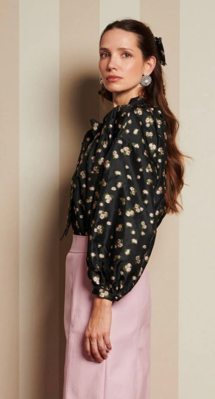 Tea Rose Jacquered Blouse - Sister Jane - Orchid Boutique