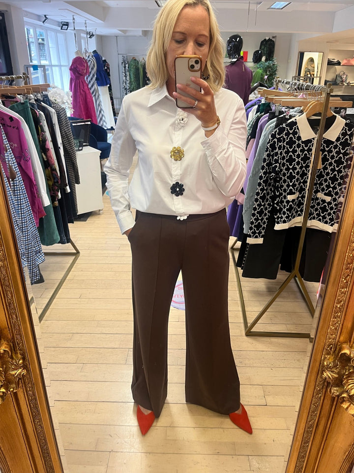 Cocoa trousers - Orly - Orchid Boutique