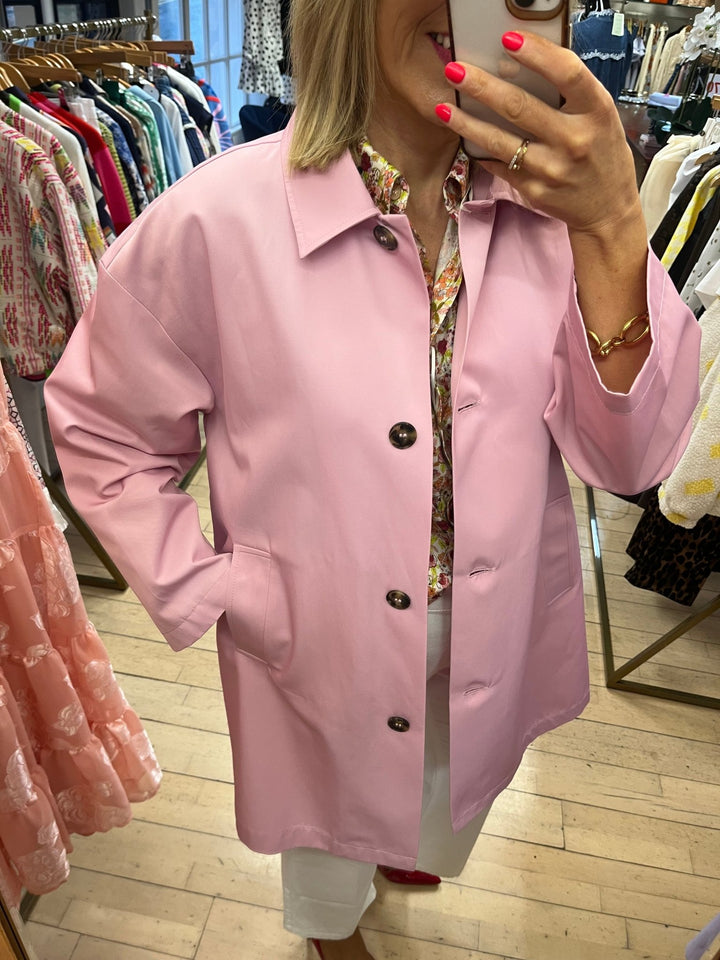 Valle Raincoat Pink - Emme - Orchid Boutique