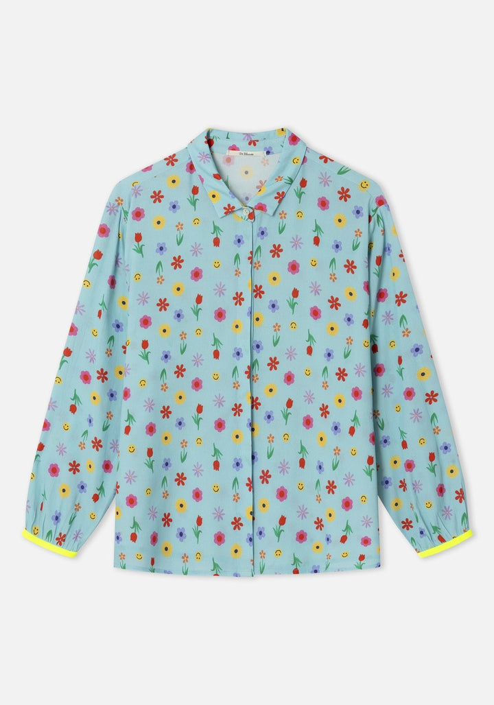 Copos Shirt Aqua - Dr.Bloom - Orchid Boutique
