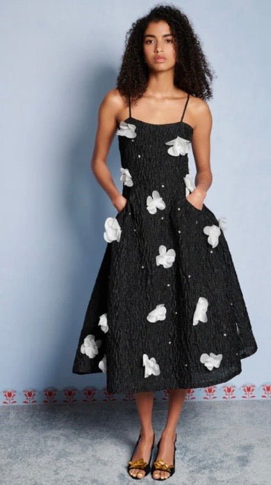 Myra Appliqué Midi Dress - Sister Jane - Orchid Boutique