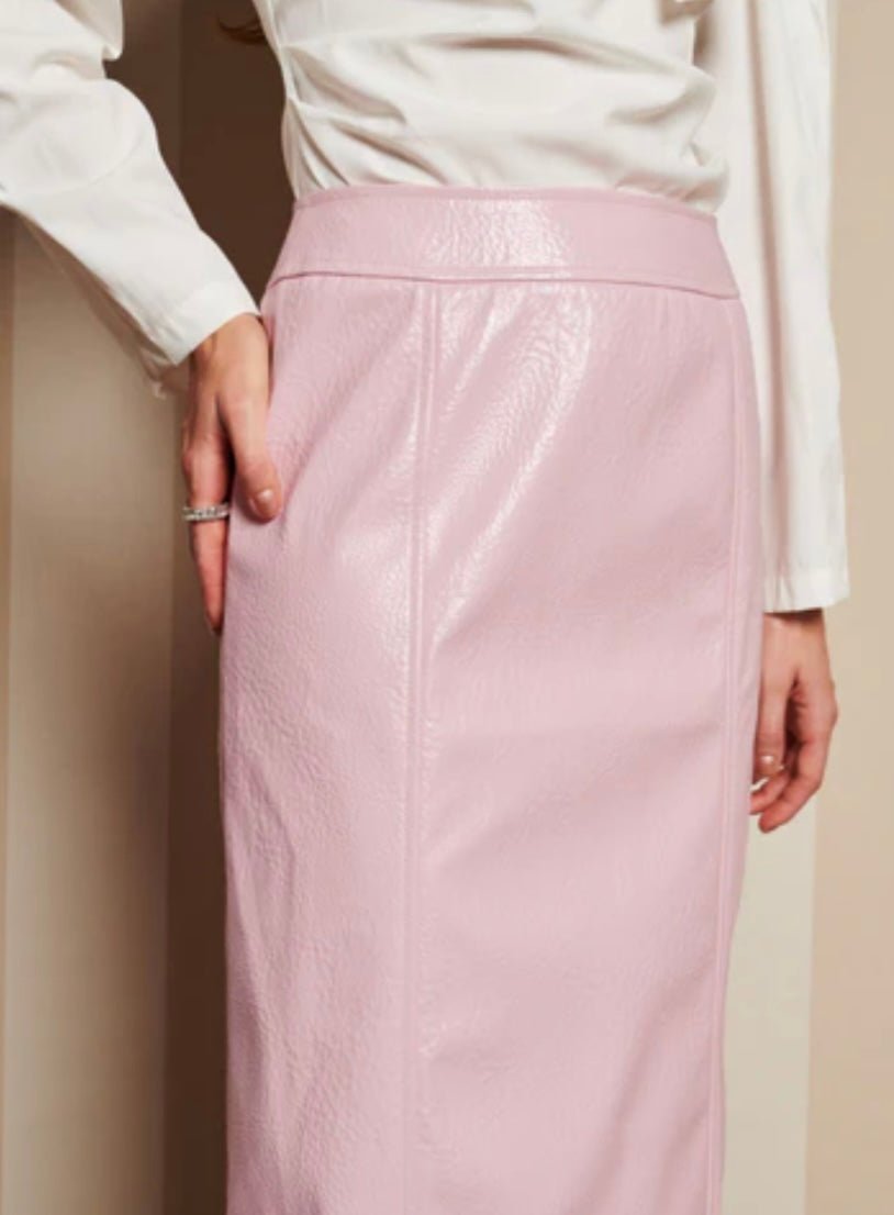 DREAM Rose - Spun PU Midi Skirt - Sister Jane - Orchid Boutique