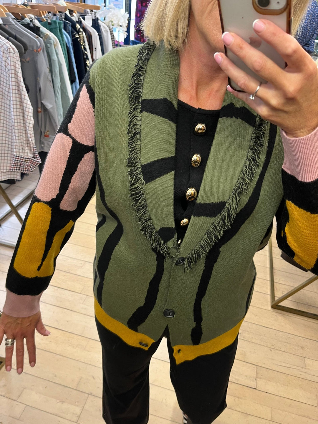 Militare Cardigan - Zoe - Orchid Boutique