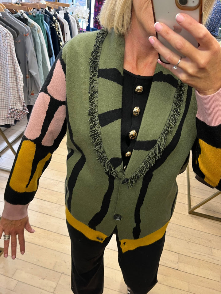 Militare Cardigan - Zoe - Orchid Boutique