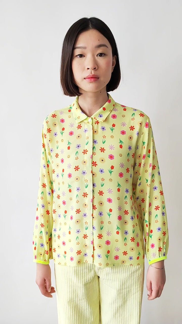 Copos Yellow Shirt - Dr.Bloom - Orchid Boutique