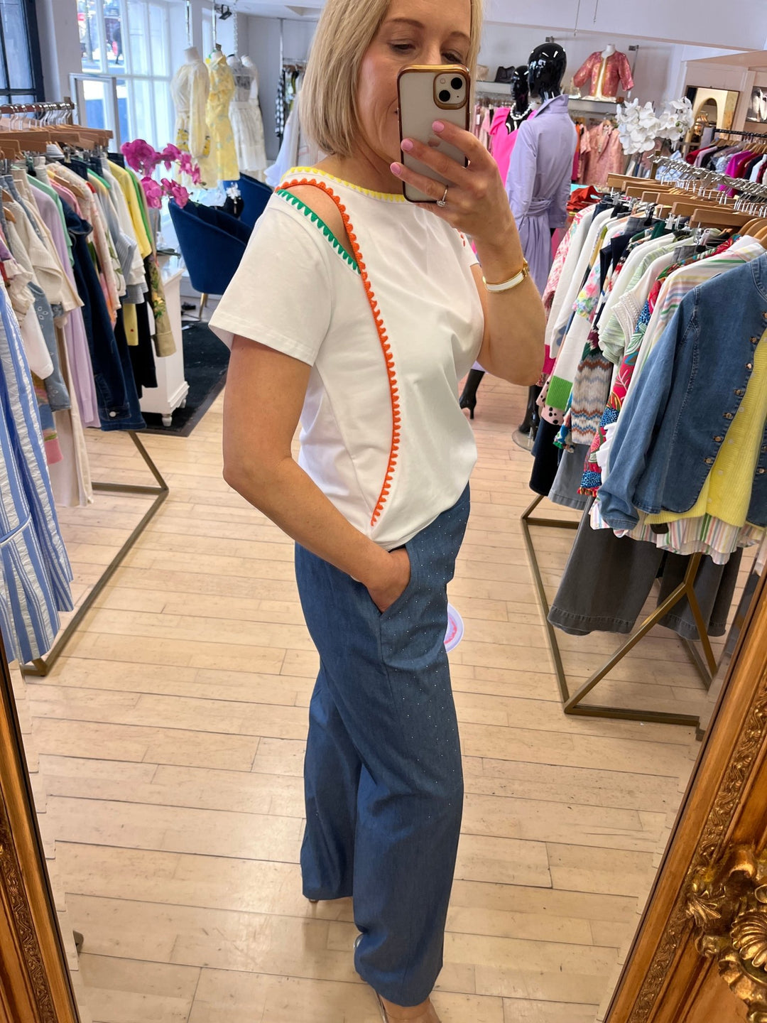 Bianco Tee - Zoe - Orchid Boutique