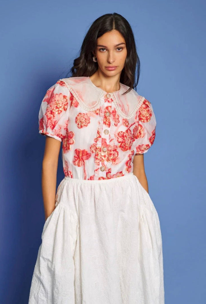 Willa Jacquard Blouse - Sister Jane - Orchid Boutique
