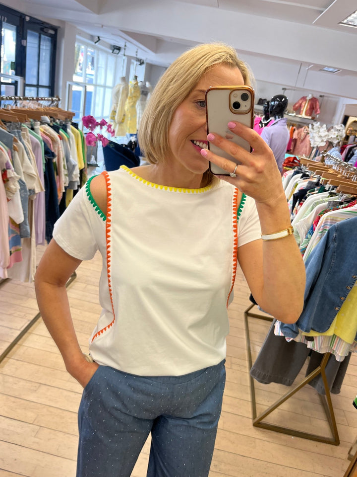 Bianco Tee - Zoe - Orchid Boutique