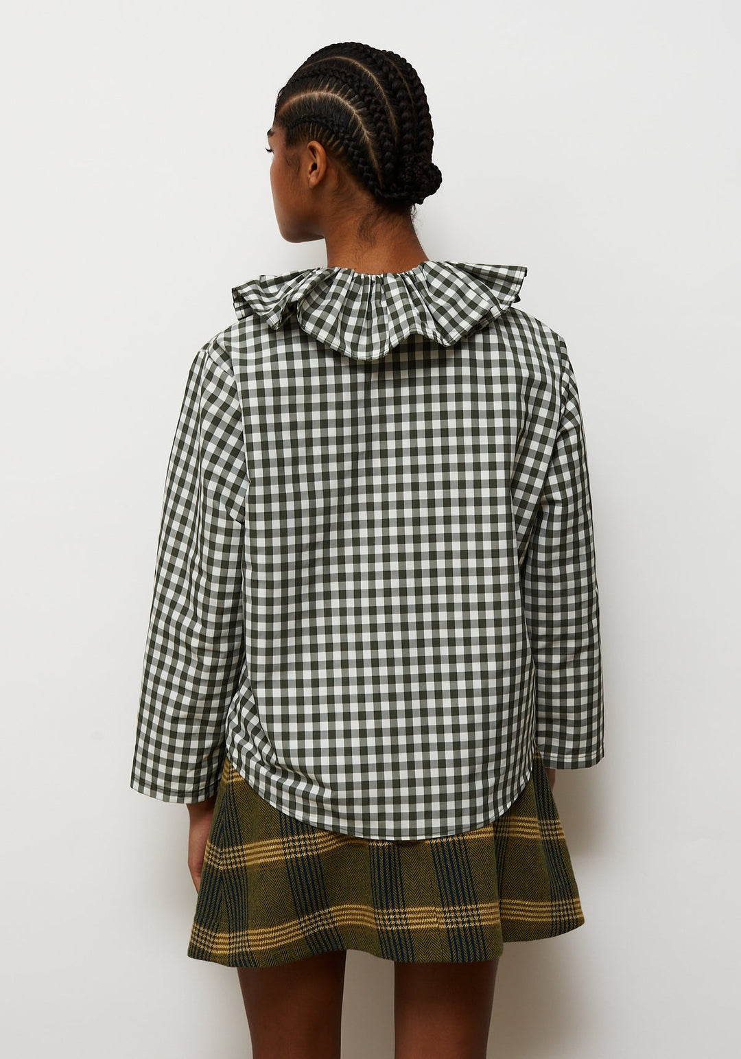 Heidi Khaki Shirt - Dr.Bloom - Orchid Boutique