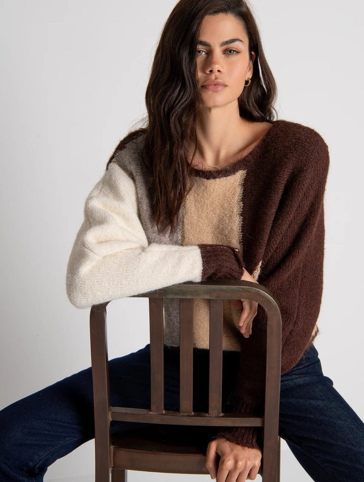 Boat neck Sweater - Fracomina - Orchid Boutique