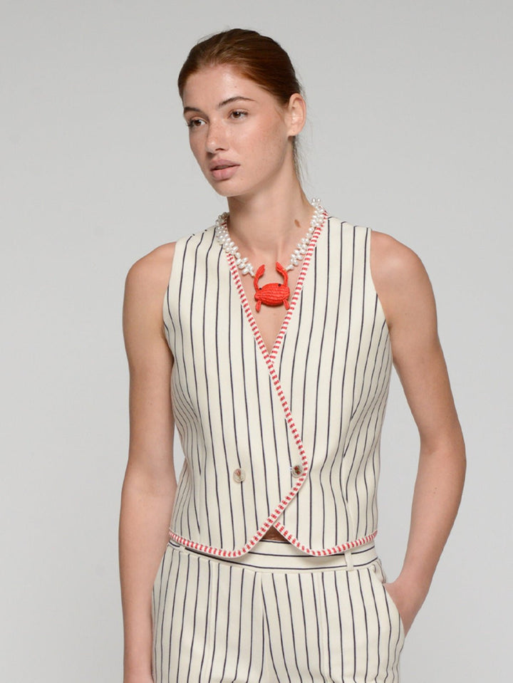 Matico Waist Coat - Vilagallo - Orchid Boutique