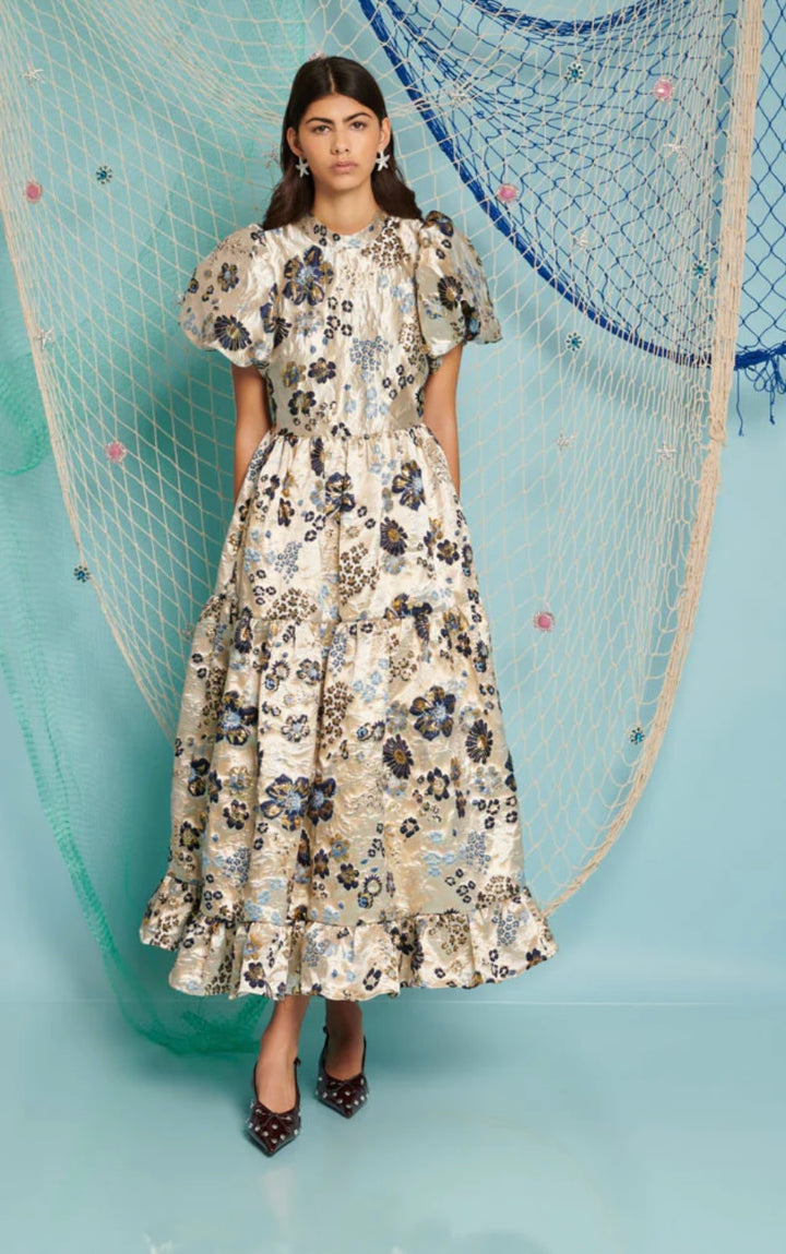 Carp Floral Maxi Dress
