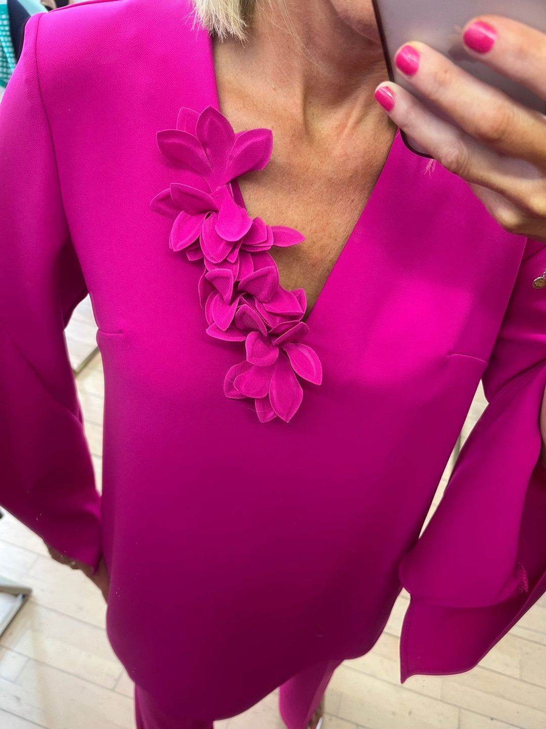 Bibi Trouser Suit Pink - Carla Ruiz - Orchid Boutique