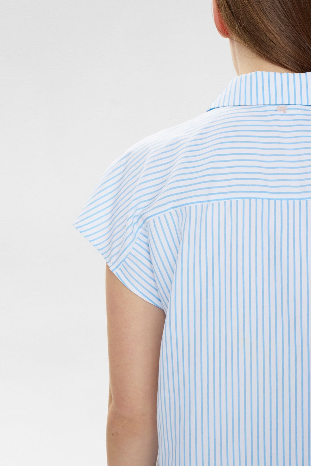 Ashley EMBROIDERY SHIRT - Airy Blue - Numph - Orchid Boutique