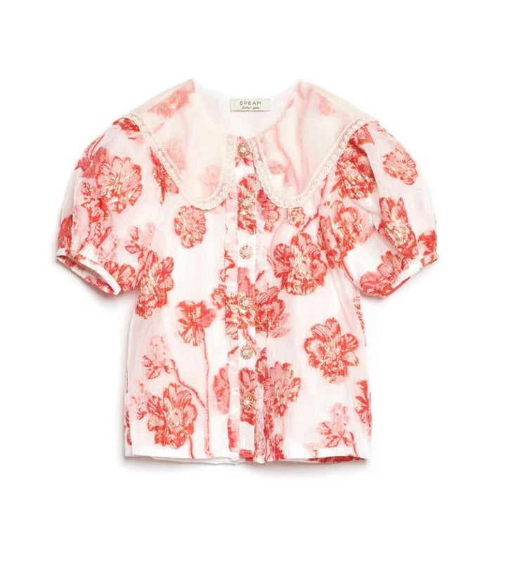 Willa Jacquard Blouse - Sister Jane - Orchid Boutique
